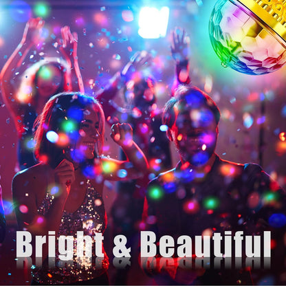 Luz de discoteca portátil para festas em casa