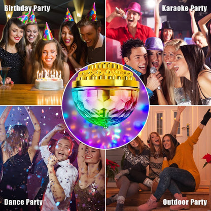 Luz de discoteca portátil para festas em casa