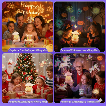 Projetor de Luz Noturna para Crianças