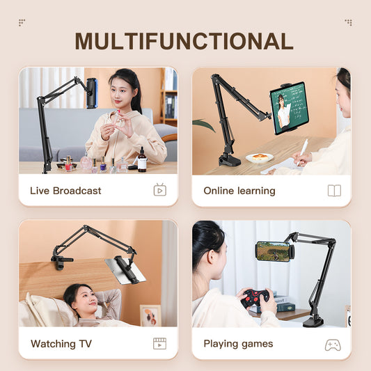 Soporte Ajustable 360° para Teléfono y Tableta