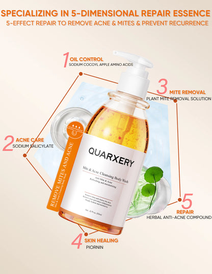 QUARXERY Mite & Acne Cleansing Body Wash